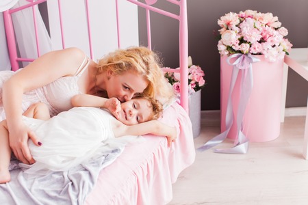 Gentle feelings to the native person in the roomの写真素材