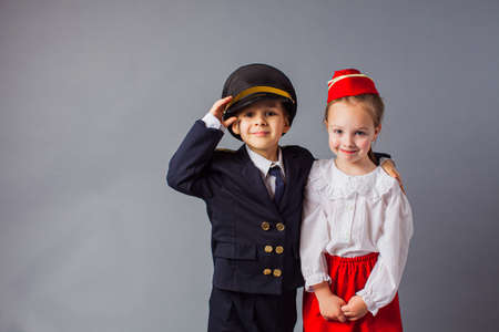 The little couple dreams of working in the air