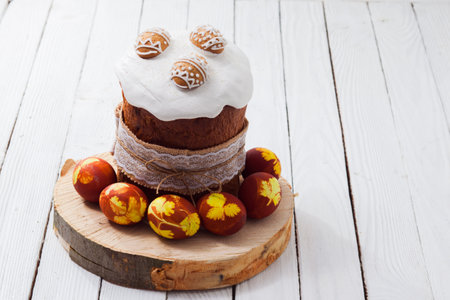 the special food for Easter orthodox tradition
