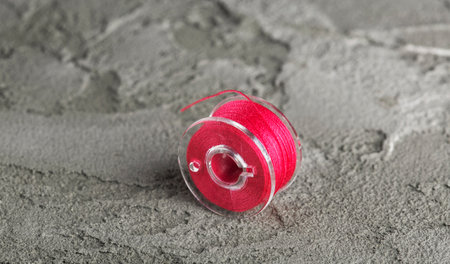 bobbins for a sewing machine with bright threads