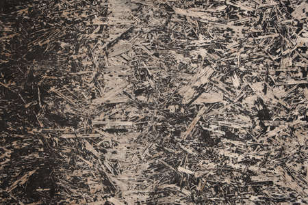 Texture of compressed wood particles