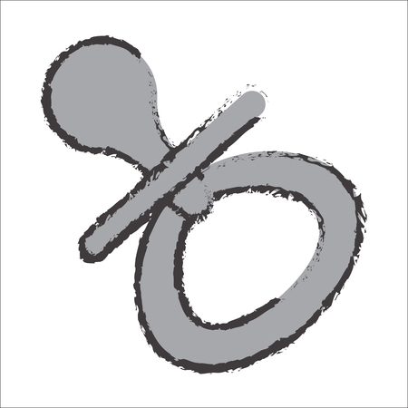 baby nipple. vector illustrationのイラスト素材