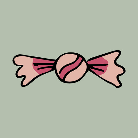 candy. vector illustrationのイラスト素材