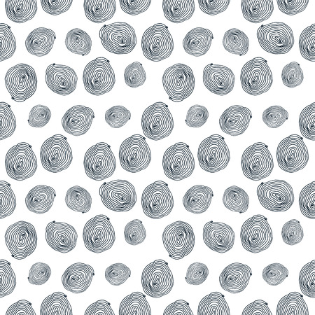 seamless pattern of hand-drawn texture circles. vector illustrationのイラスト素材
