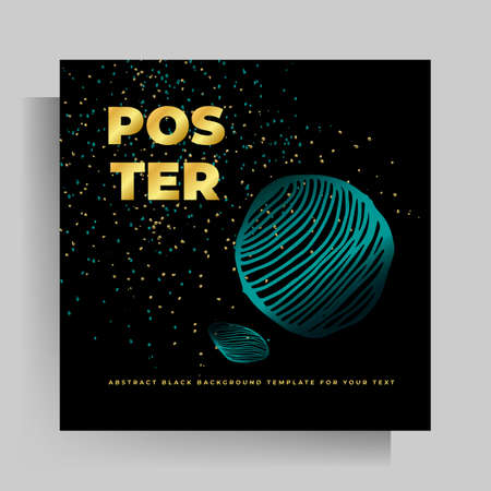 Print cover design template. Vector illustration with hand drawn graphic elements.のイラスト素材