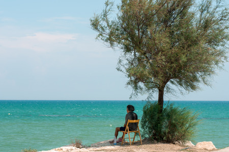 Lido Metaponto, Apulia, Italy, on August 22, 2018のeditorial素材