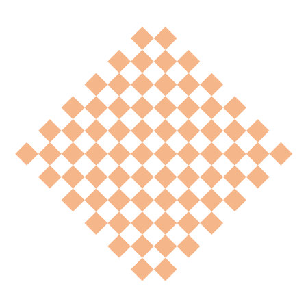 Isolated abstract pixelated rhombus icon. Vector illustration design. Religious design elements. Geometric logo inspirationのイラスト素材