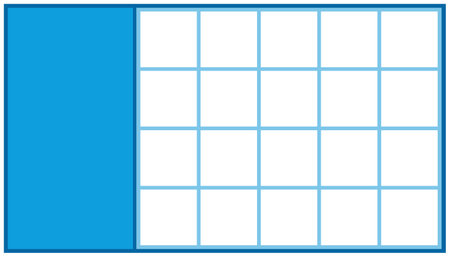 Illustration of a blue paper sheet with a grid on a white background. Collection icon set template with white empty grid formatのイラスト素材