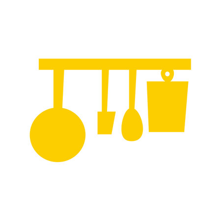 Kitchen scale icon. Flat color design. Vector Illustration. resources graphic icon element design. Vector illustration with a kitchen equipment themeのイラスト素材