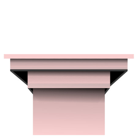 golden crescent and star on a white background. 3D illustration of islamic ornament.  Moslem design elementのイラスト素材