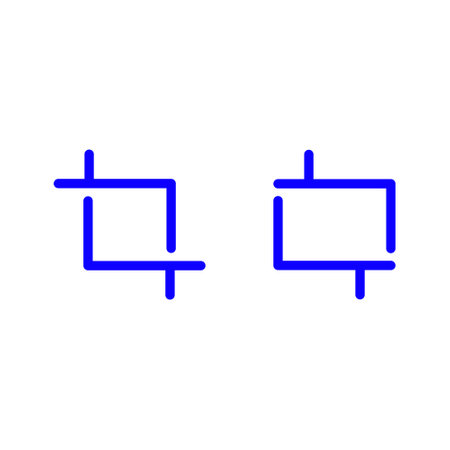 Set of four arrows in different directions. Vector illustration isolated on white background. Symbol design icon graphic element resources. Vector illustration technology themeのイラスト素材