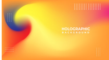 abstract holographic vector backgroundのイラスト素材