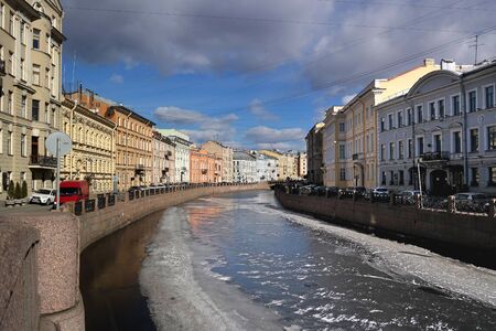 river Moikaの写真素材