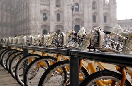 guided bikeの写真素材