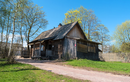 House Museum Arina Radionovny in Kobrino, Gatchina, St. Petersburg. She was a nanny of the great Russian poet Alexander Pushkin.のeditorial素材
