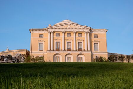 Pavlovsk Palace, 18 century, Russian Imperial residence in Pavlovsk near Saint Petersburg, Russiaのeditorial素材
