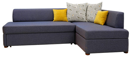 Corner sofa isolated on white background.の写真素材