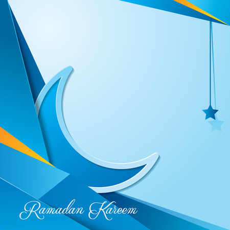 Ramadan Kareem background design for greetingのイラスト素材