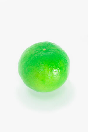 One limes on white