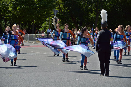 Hannover Germany July 2022 - Marksmens Fair Hannover paradeのeditorial素材