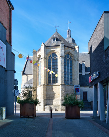 Haacht, Belgium - September 24, 2023, Church of Sint-Remigiusのeditorial素材