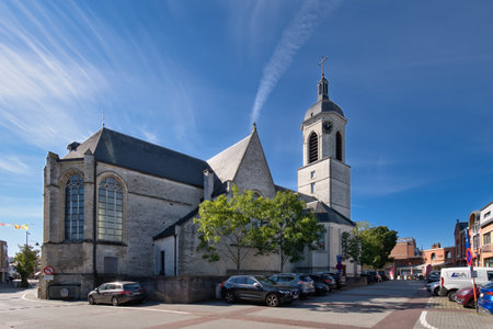 Haacht, Belgium - September 24, 2023, Church of Sint-Remigiusのeditorial素材