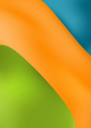 Fluid colorful shapes composition. Futuristic design posters.Trendy gradients.  Liquid color geometric background.のイラスト素材
