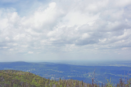 View on mountain deer kotlineの写真素材