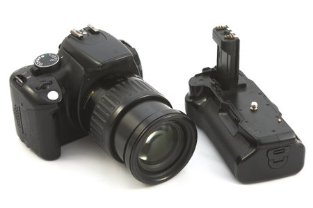 old reflex cameraの写真素材