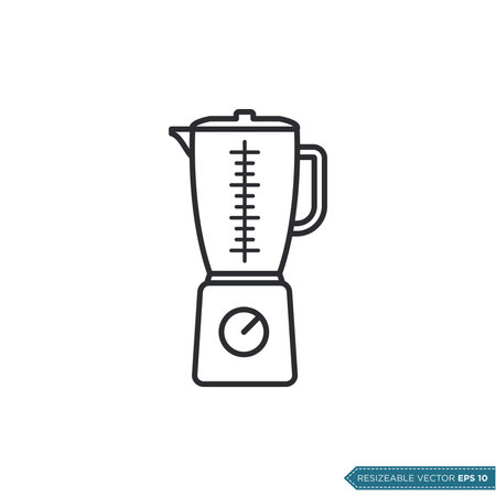 Blender Icon Vector Template Illustration Designのイラスト素材