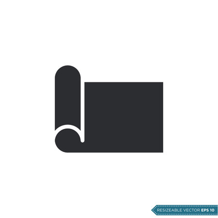 Carpet Icon Vector Template Illustration Designのイラスト素材