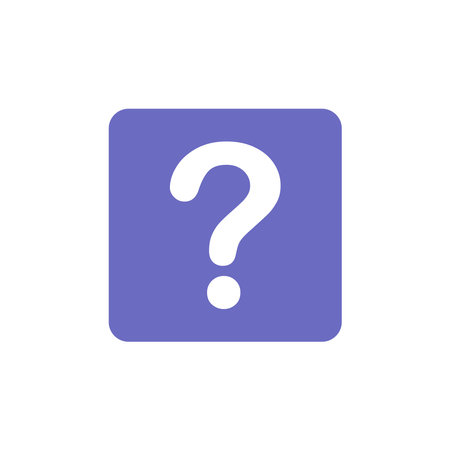Help Desk Question Mark Icon Vector Symbol illustration design
