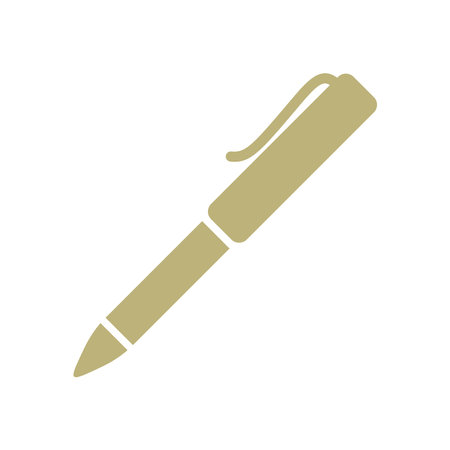 Pen Icon Vector Template illustration designのイラスト素材