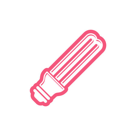 Economical Light Bulb Icon Vector Templateのイラスト素材