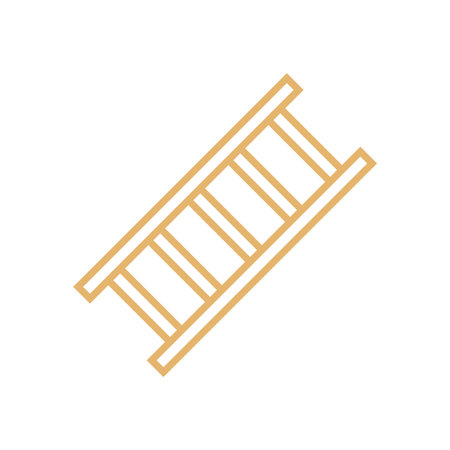 Ladder Icon Vector Template Illustration Designのイラスト素材