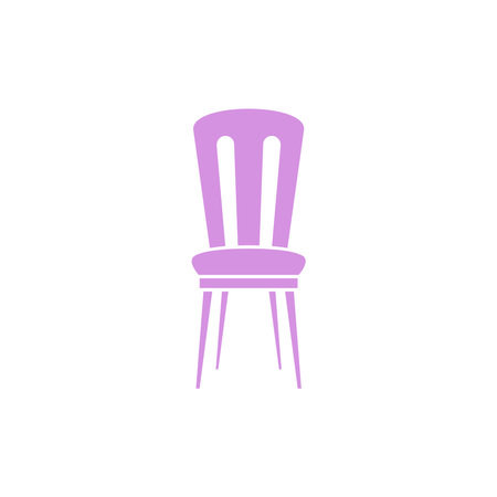 Chair Icon Vector Template illustration designのイラスト素材
