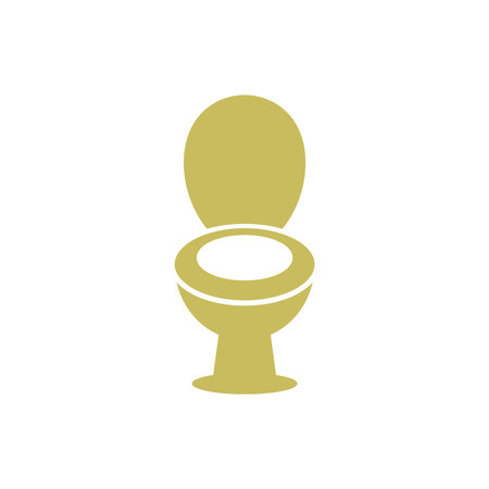 Toilet Icon Vector Template Illustration Designのイラスト素材
