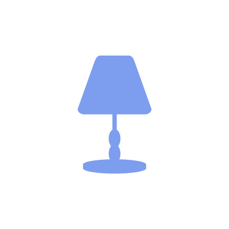Interior Desk Lamp Icon Vector Illustration Designのイラスト素材