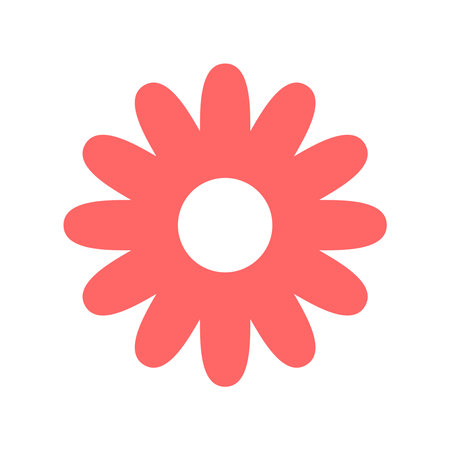 Abstract Decoration Flower Boho Template Illustration Vectorのイラスト素材