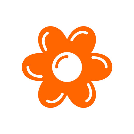 Abstract Decoration Flower Boho Template Illustration Vectorのイラスト素材