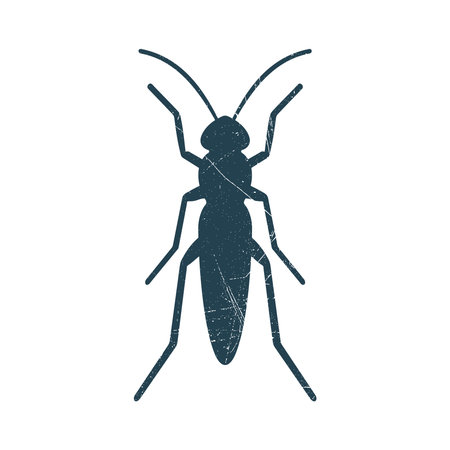 Bugs Insect Silhouette Illustration Vector Template