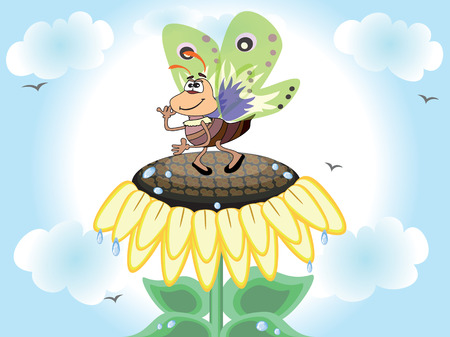 Butterflyのイラスト素材