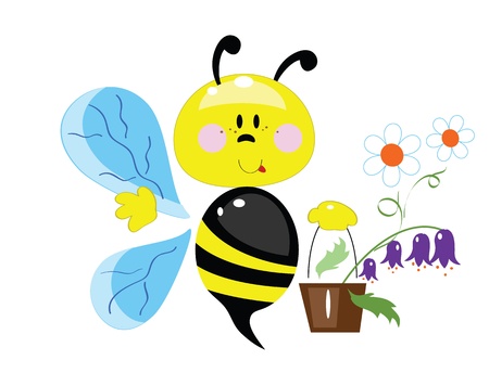 Bee のイラスト素材