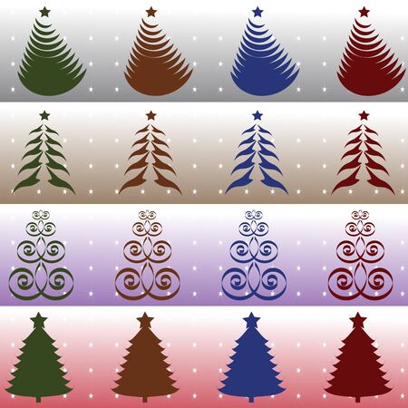 Christmas borders のイラスト素材
