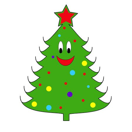Christmas treeのイラスト素材