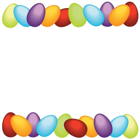 Easter frameのイラスト素材
