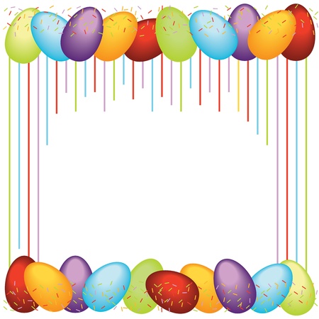 Easter frameのイラスト素材