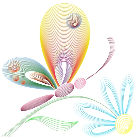 Butterflyのイラスト素材