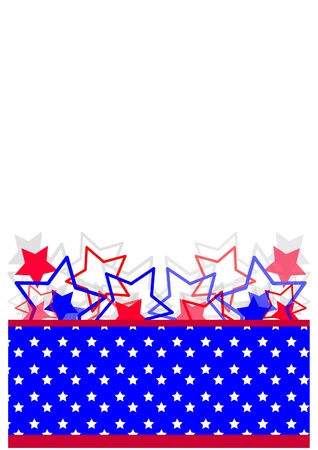 Independence day , banner のイラスト素材