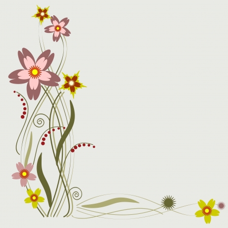 Summer frameのイラスト素材